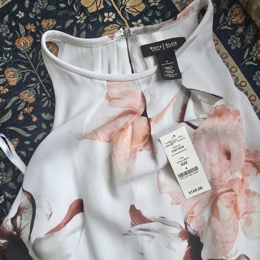 White House Black Market Floral Dress